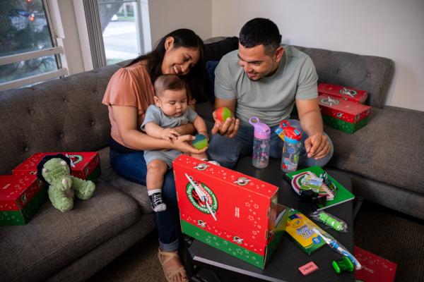Family packing boxes